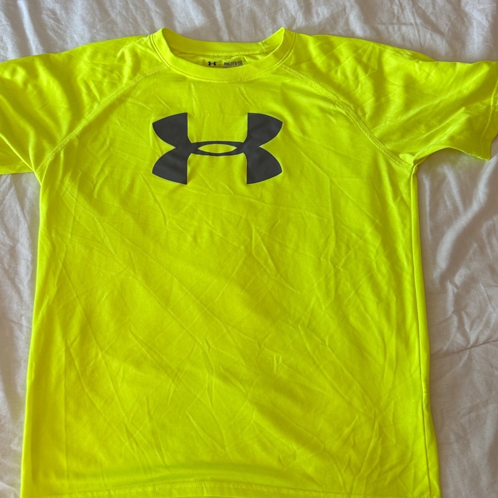 Under Armour‎ Kids Bright Yellow Tee